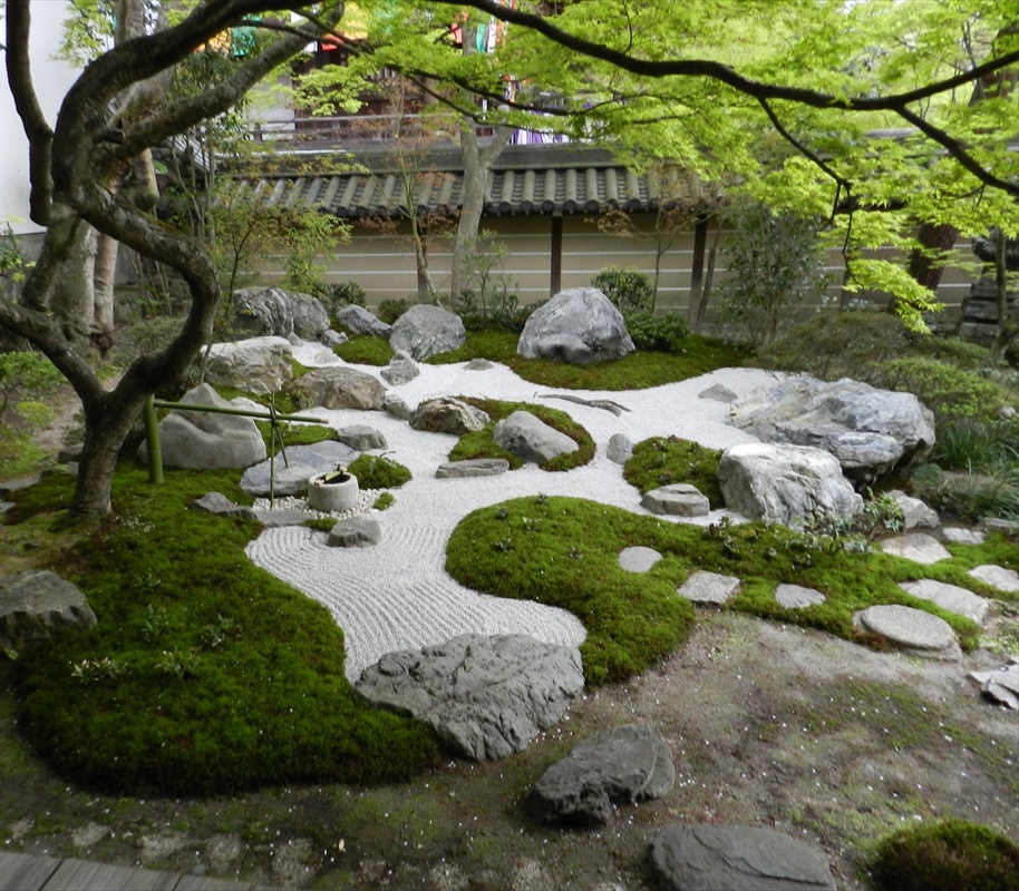 китайский сад камней